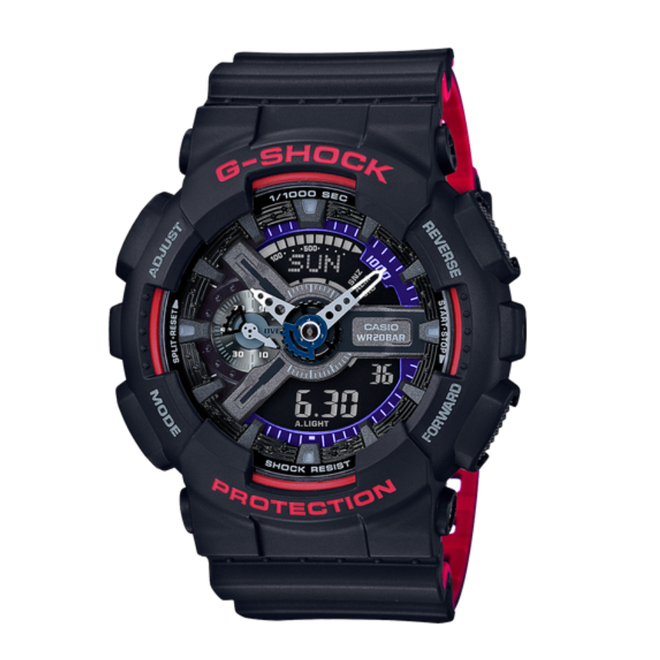 RELOJ G-SHOCK DEPORTIVO - CORREA DE RESINA | GA-110 TOP