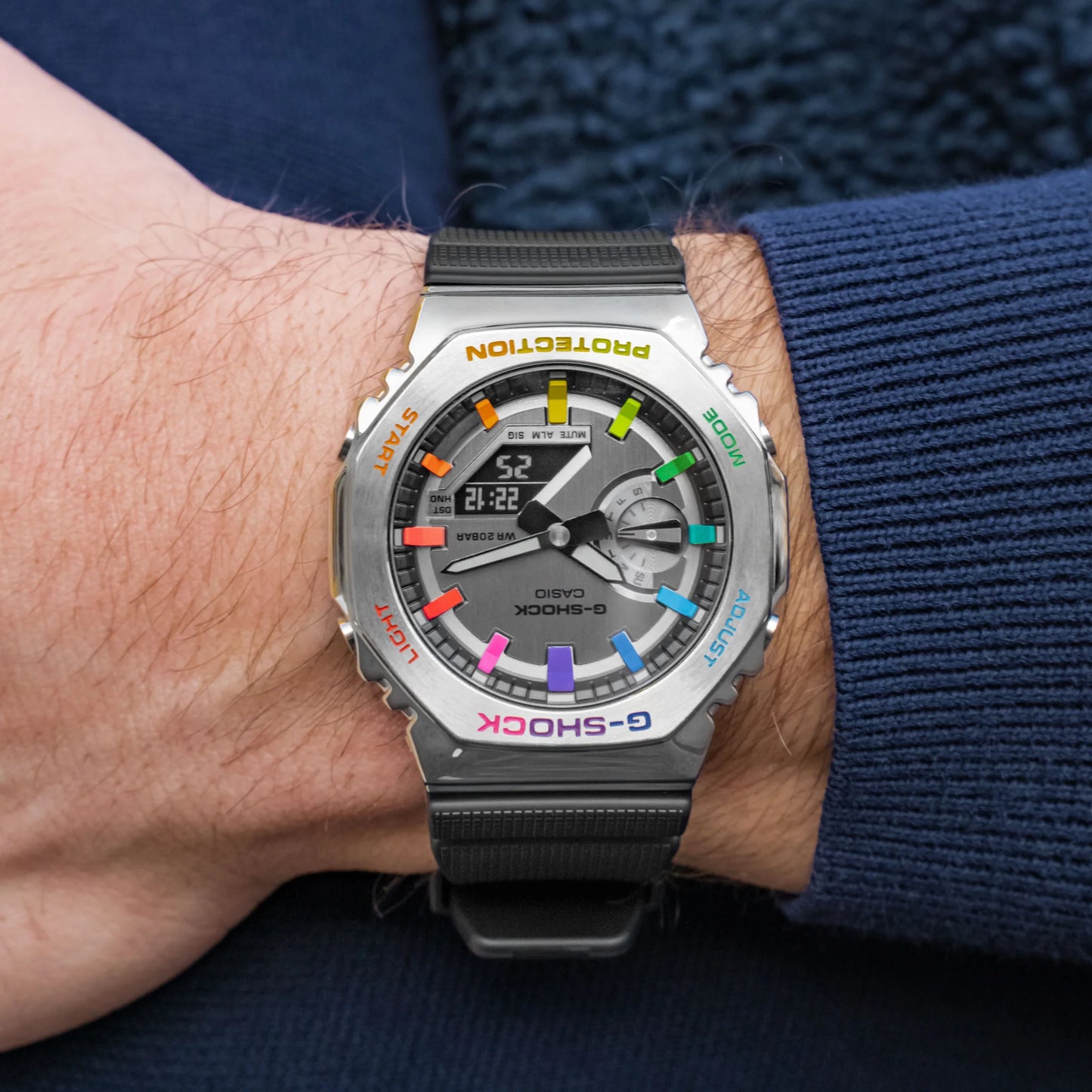 RELOJ G-SHOCK OAK METAL RAINBOW | G-S-298