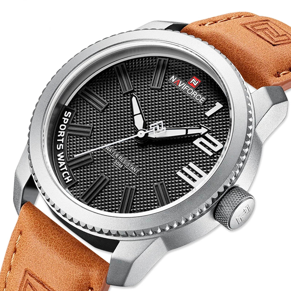 RELOJ NAVIFORCE OROGONAL SOFT MARRÓN NF9202| NAV-74