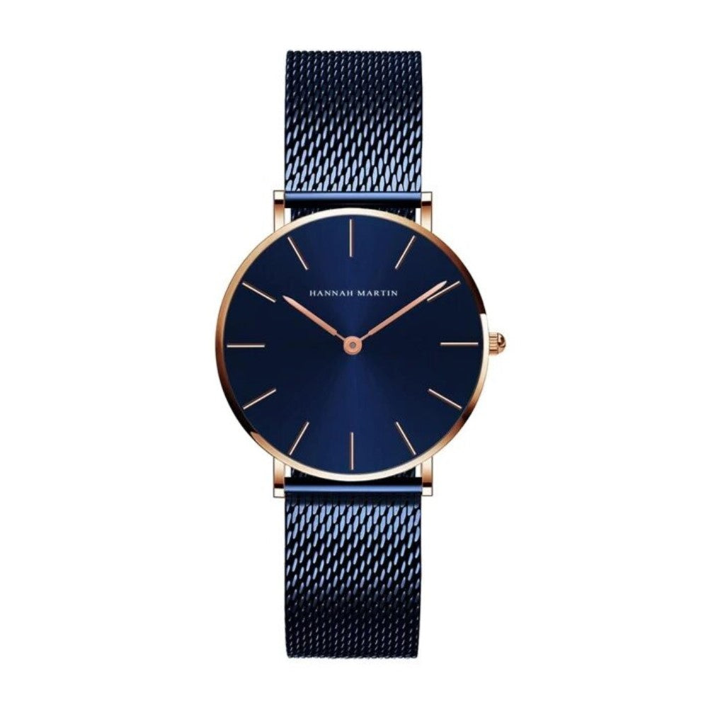 RELOJ HANNAH MARTIN ORIGINAL CASUAL AZUL | HAN-3 (1)