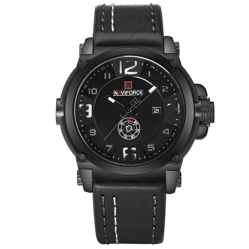 RELOJ NAVIFORCE- NEGRO TOTAL | SKU: NAV-17 - CLOCK-PERU