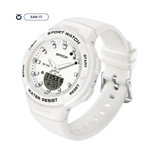 RELOJ SANDA EDICIÓN VERANO BLANCO -NEGRO | SAN-17, SAN-18