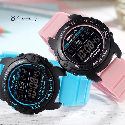 RELOJ SANDA EDICIÓN VERANO ROSA Y NEGRO | SAN-19