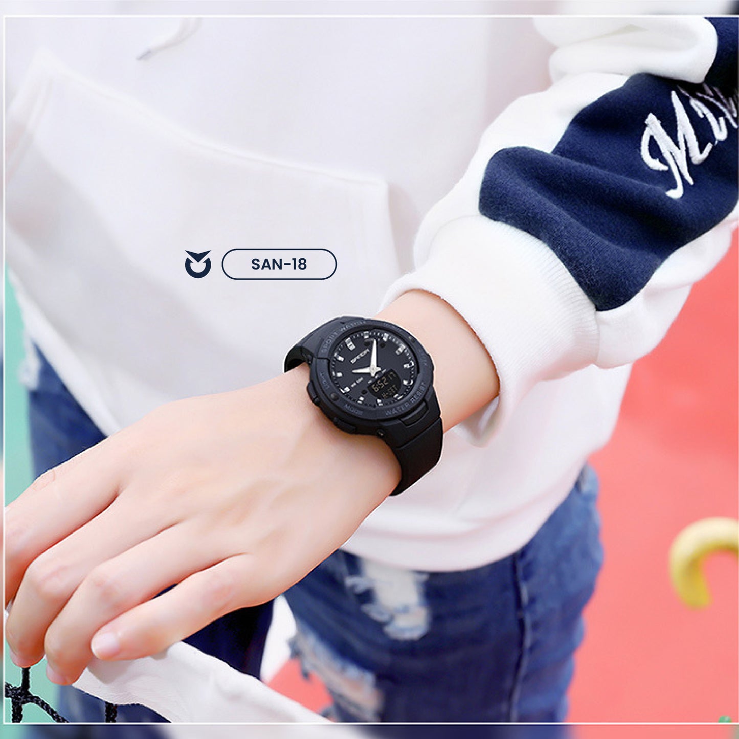 RELOJ SANDA EDICIÓN VERANO NEGRO | SAN-18