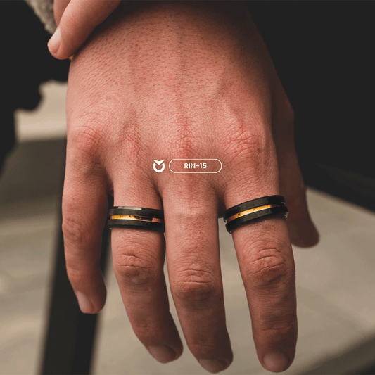 ANILLO BLACK GOLD BRILLANTE | RIN-15