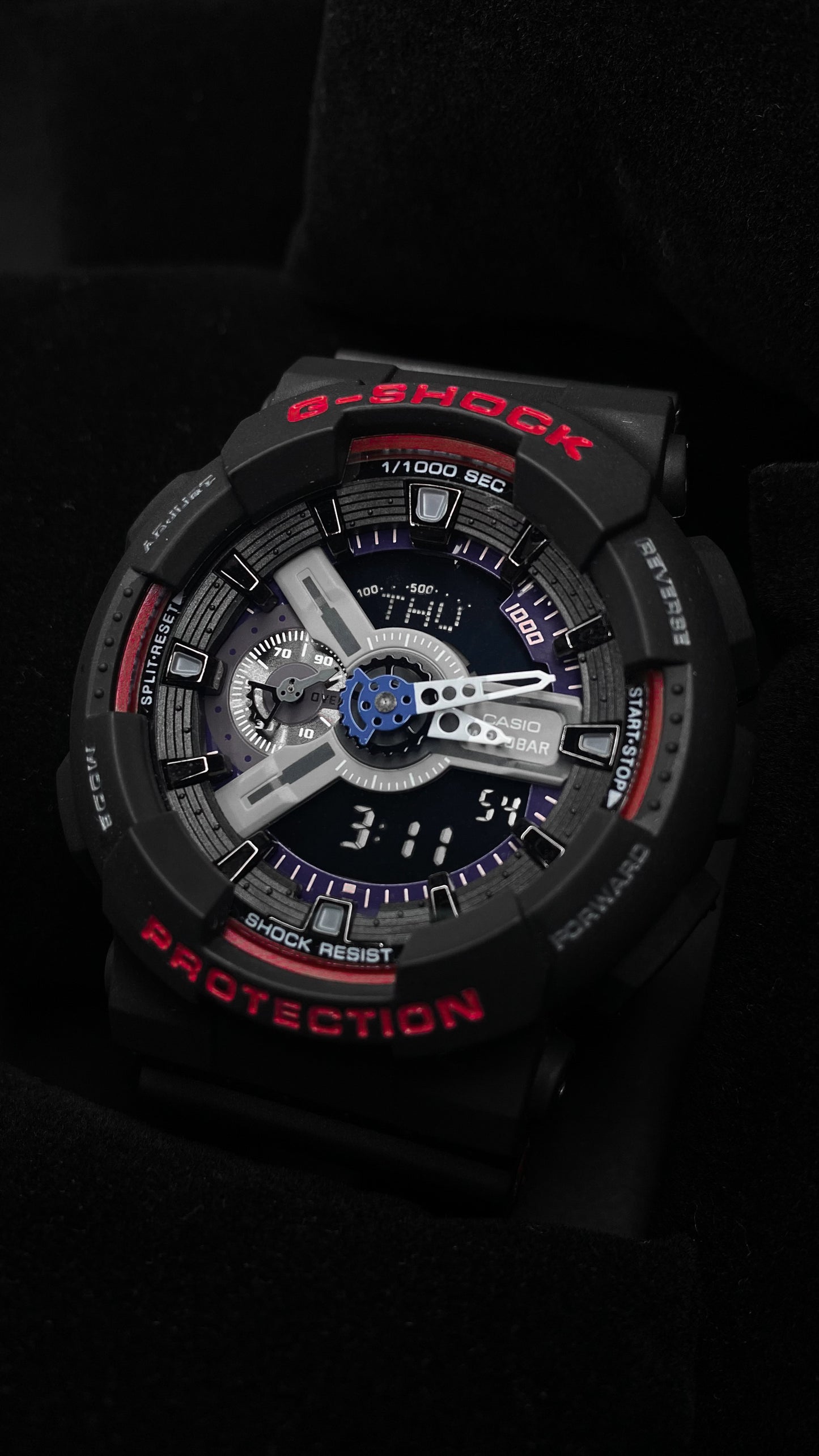 RELOJ G-SHOCK DEPORTIVO - CORREA DE RESINA | GA-110 TOP