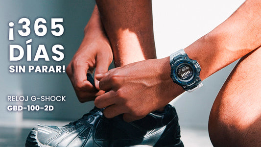 365 DÍAS SIN PARAR: G-Shock GBD-100-2D