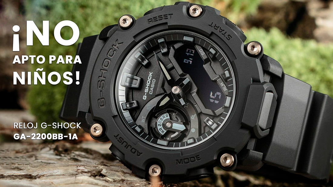 NO APTO PARA NIÑOS: G-Shock GA-2200