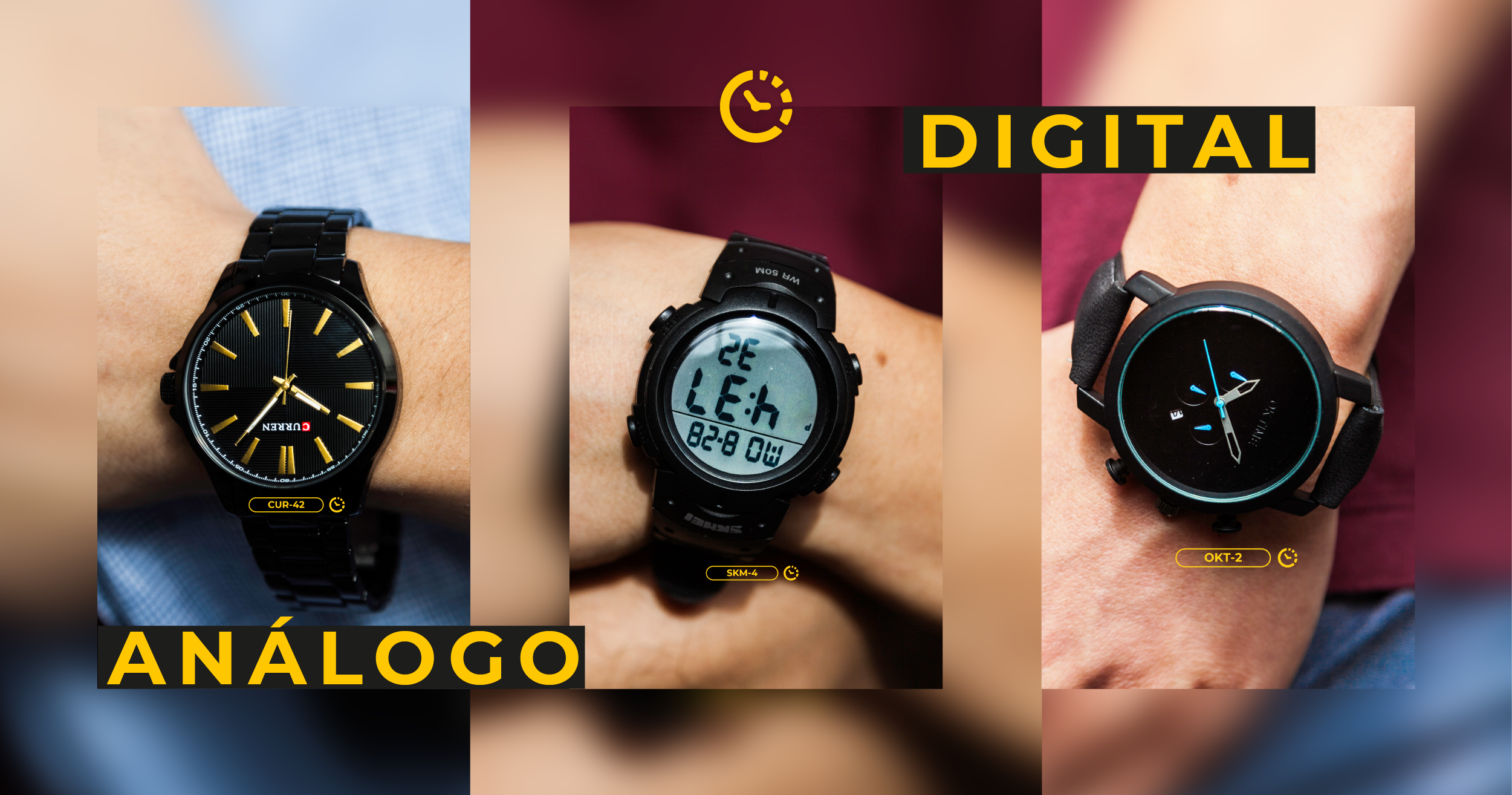 DIFERENCIAS RELOJ ANÁLOGO DIGITAL