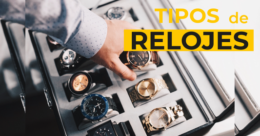 Tipos de relojes para diferentes usos