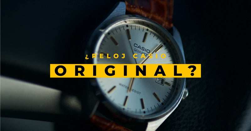 ¿Cómo saber si un reloj es original - Casio?