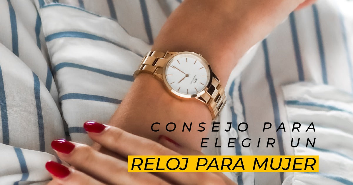 Consejos para elegir un reloj para mujer