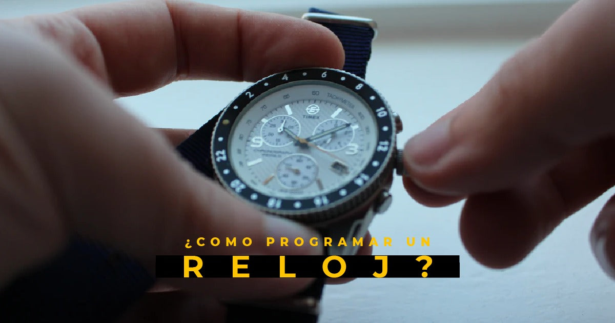 Como programar un reloj?