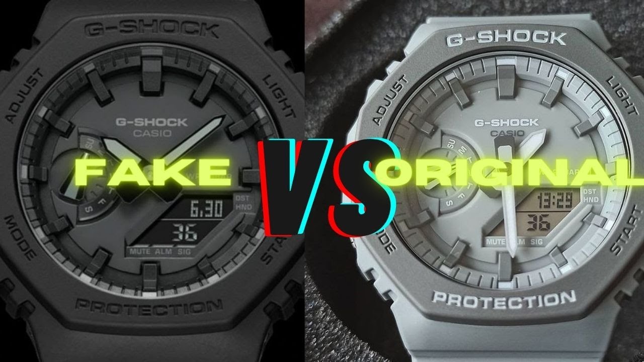 COMO IDENTIFICAR UN RELOJ G-SHOCK ORIGINAL Y REPLICA