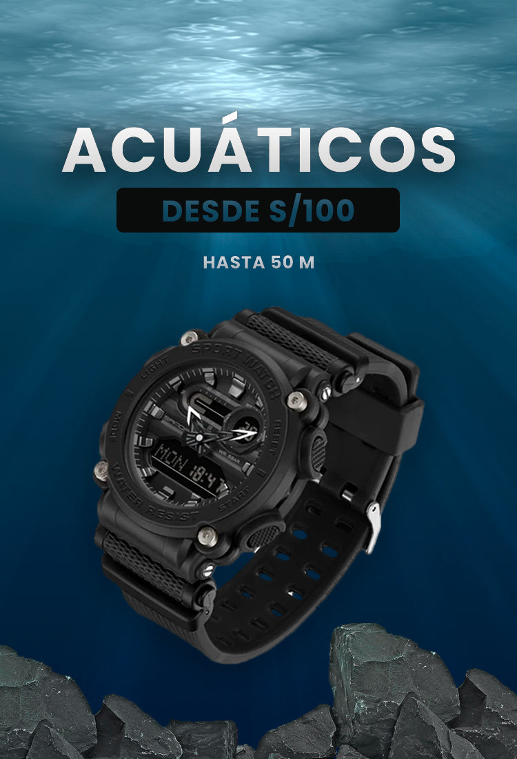 Relojes acuaticos lima peru