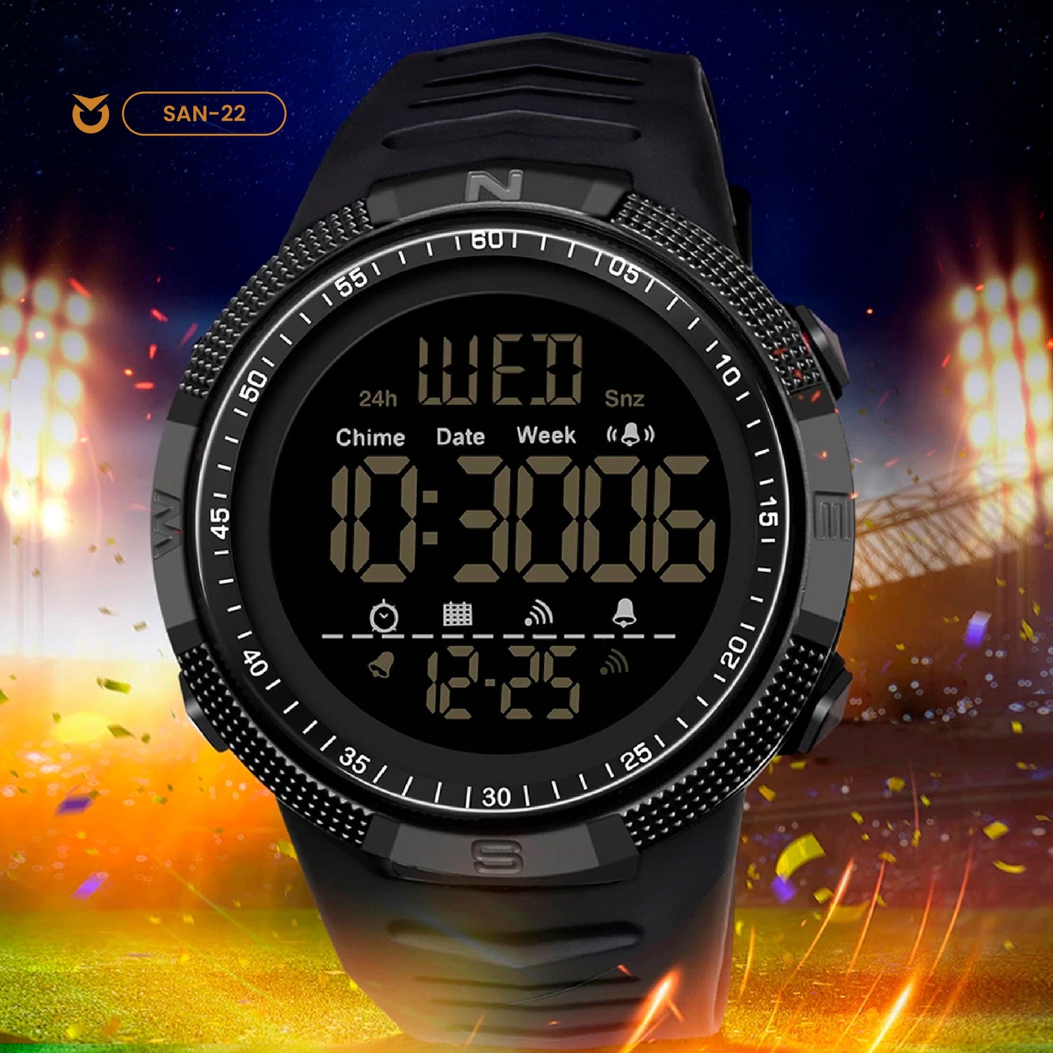 RELOJES DE GOMA HOMBRE