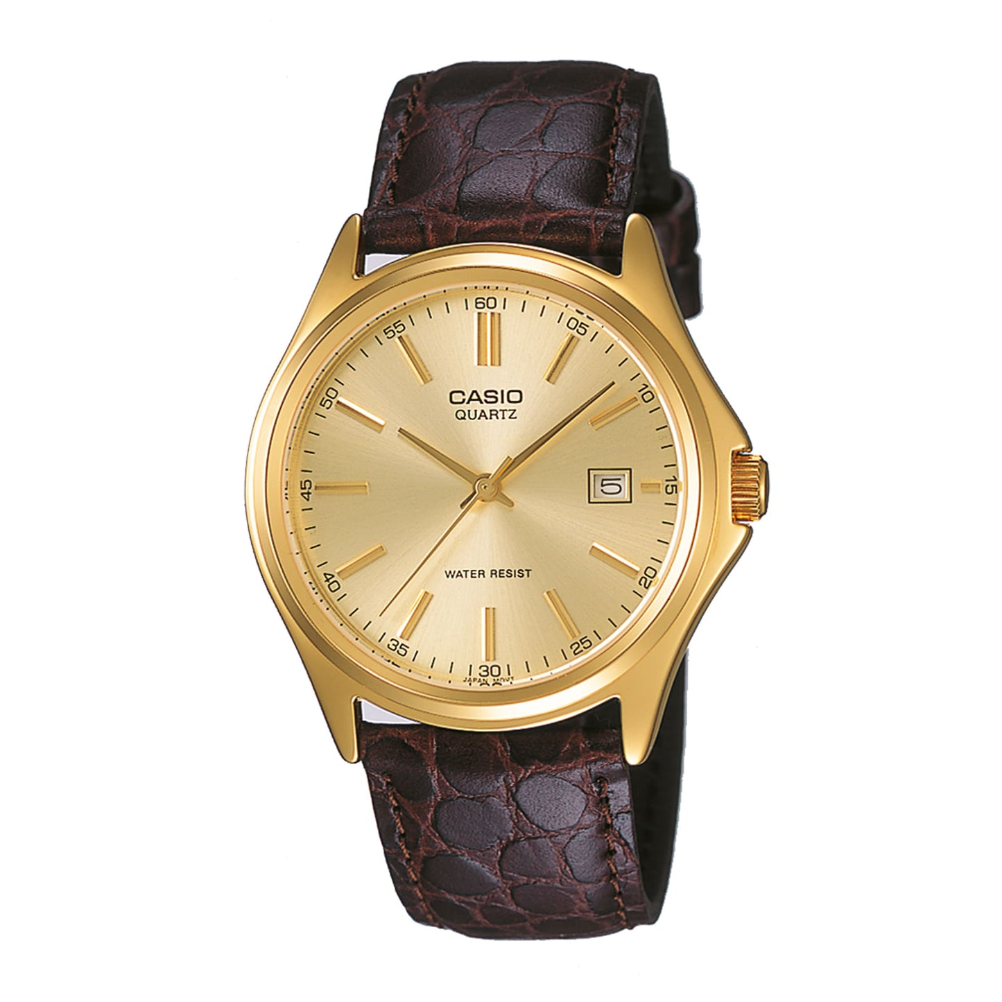 RELOJ CASIO DE CUERO PARA PAREJA DE COLOR MARRON | CAS-199, CAS-111