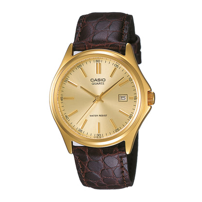 RELOJ CASIO DE CUERO PARA PAREJA DE COLOR MARRON | CAS-199, CAS-111