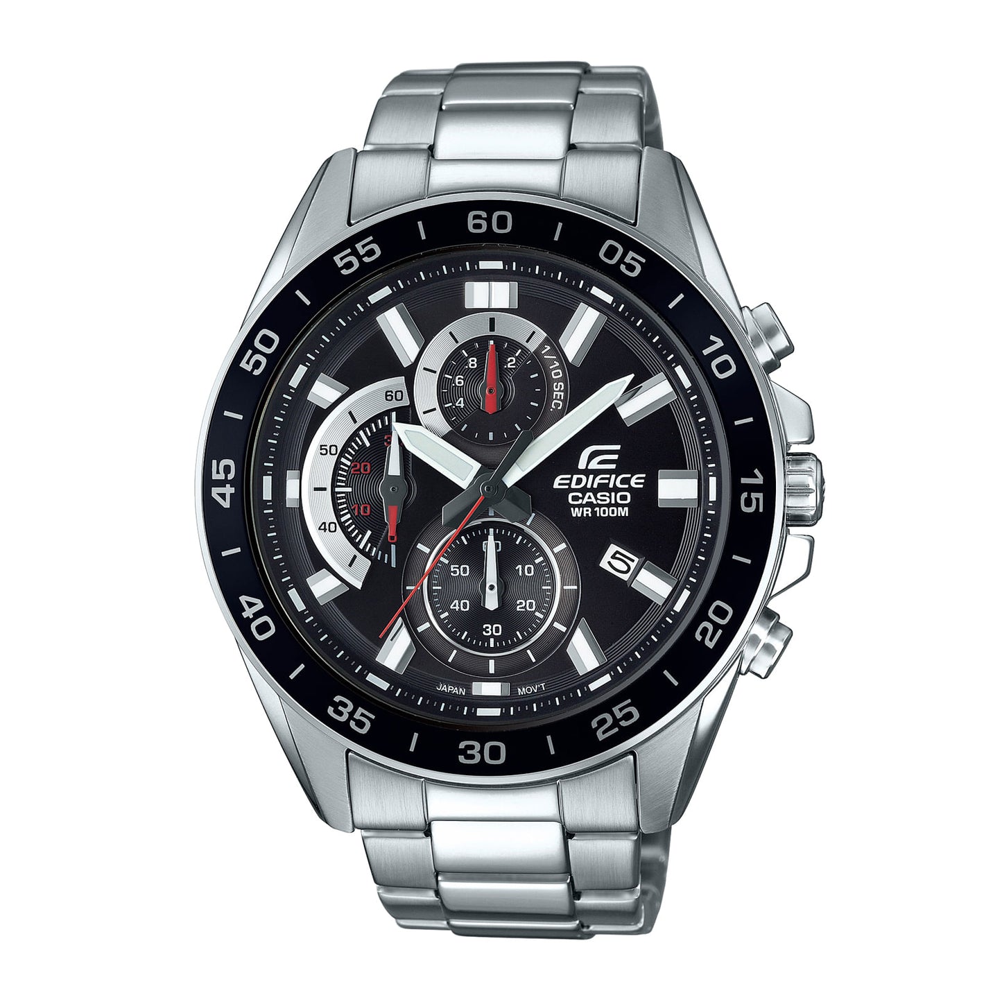 EFV-550D | RELOJ CASIO EDIFICE ORIGINAL ACERO NEGRO AZUL BLANCO | EDI-OG-3, EDI-OG-59, EDI-OG-60