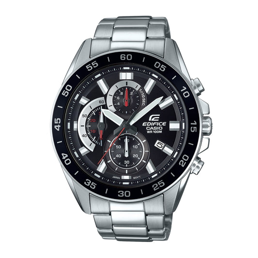 EFV-550D | RELOJ CASIO EDIFICE ORIGINAL ACERO NEGRO AZUL BLANCO | EDI-OG-3, EDI-OG-59, EDI-OG-60
