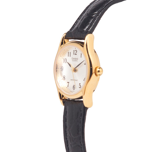 LTP-1094Q-7B9 | RELOJ CASIO ORIGINAL CUERO NEGRO | CAS-39