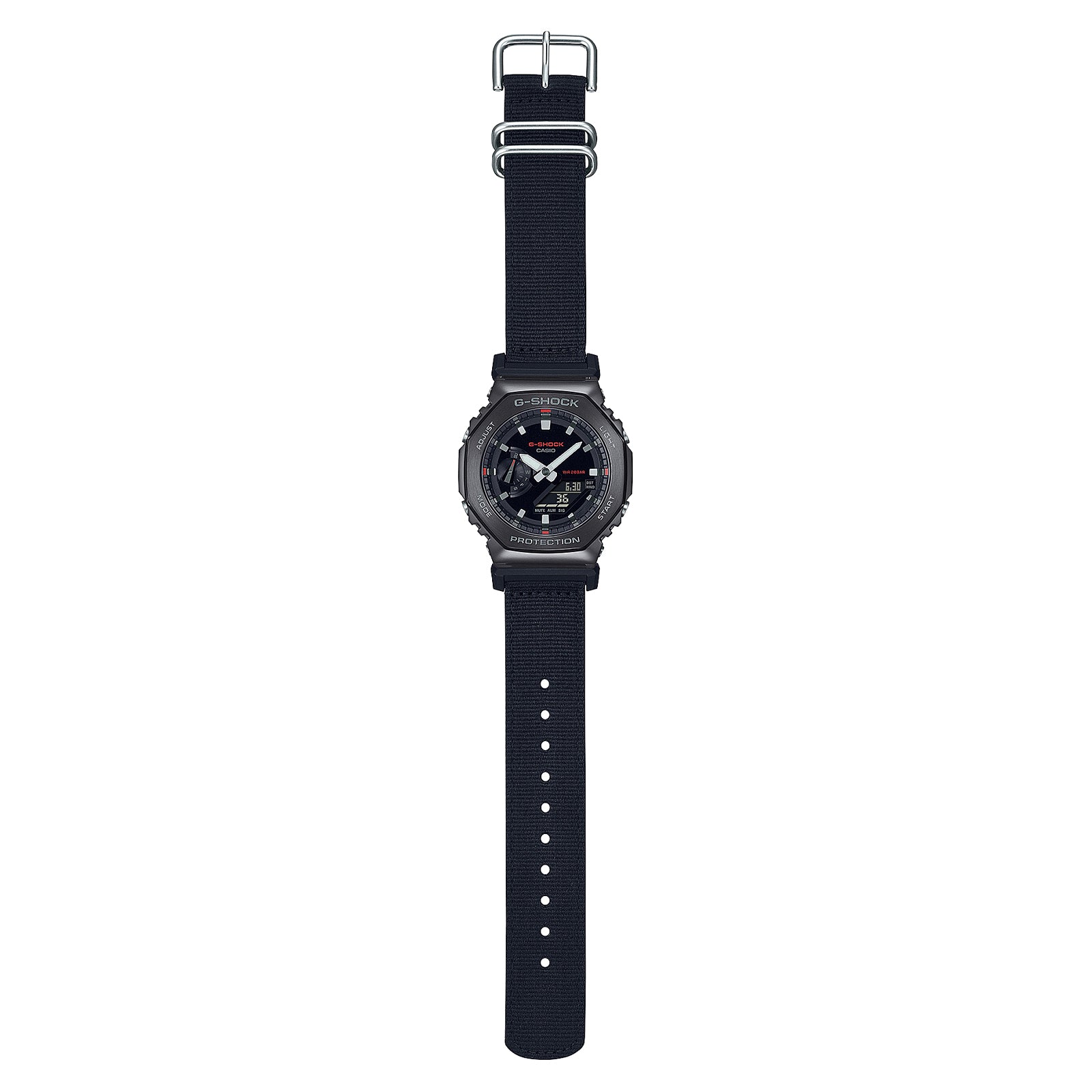 RELOJ G-SHOCK NEGRO - VERDE - BEIGE | G-S-307 | G-S-308 | G-S-327