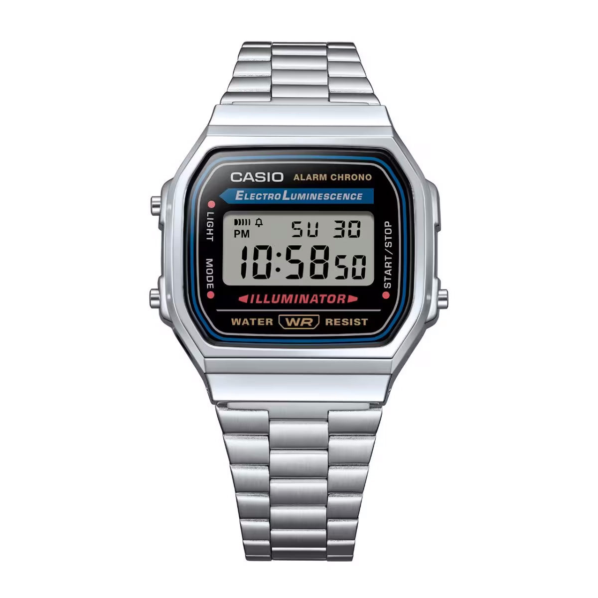 A168 | RELOJ CASIO ORIGINAL DE ACERO INOXIDABLE DIGITAL | CAS-272, CAS-146, CAS-149, CAS-148, CAS-150, CAS-147