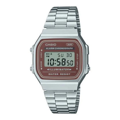 A168 | RELOJ CASIO ORIGINAL DE ACERO INOXIDABLE DIGITAL | CAS-272, CAS-146, CAS-149, CAS-148, CAS-150, CAS-147
