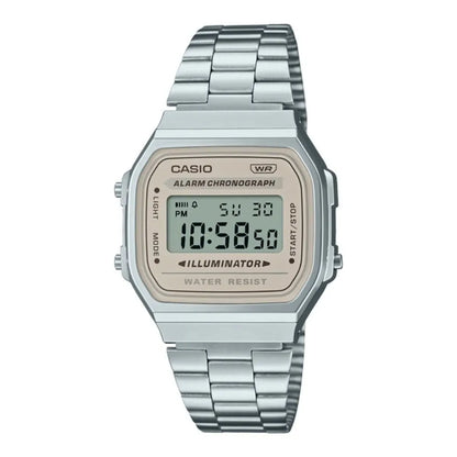 A168 | RELOJ CASIO ORIGINAL DE ACERO INOXIDABLE DIGITAL | CAS-272, CAS-146, CAS-149, CAS-148, CAS-150, CAS-147