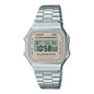 A168 | RELOJ CASIO ORIGINAL DE ACERO INOXIDABLE DIGITAL | CAS-272, CAS-146, CAS-149, CAS-148, CAS-150, CAS-147