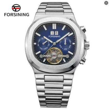 TM481 | RELOJ SKELETON FORSINING ORIGINAL PLATEADO | FOR-33, FOR-34, FOR-35