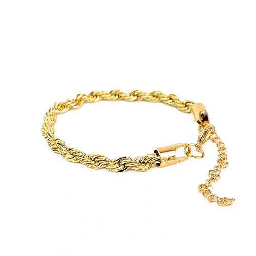 BRAZALETE TWISTED ORO I PLATA | BRA-21 I BRA-22
