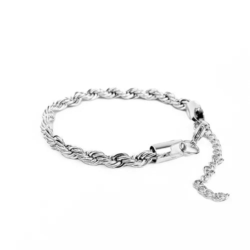BRAZALETE TWISTED ORO I PLATA | BRA-21 I BRA-22