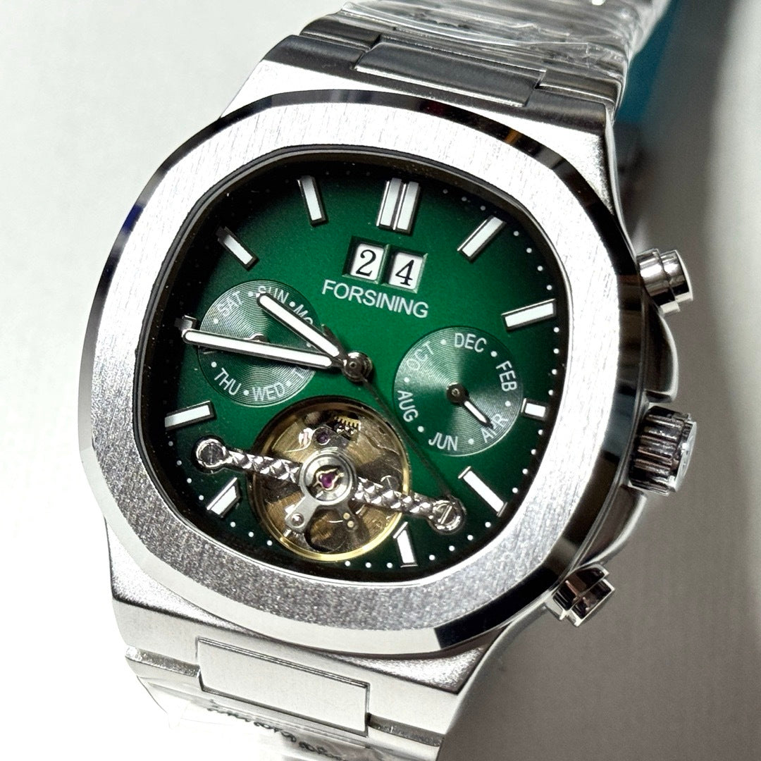 TM481 | RELOJ SKELETON FORSINING ORIGINAL PLATEADO | FOR-33, FOR-34, FOR-35