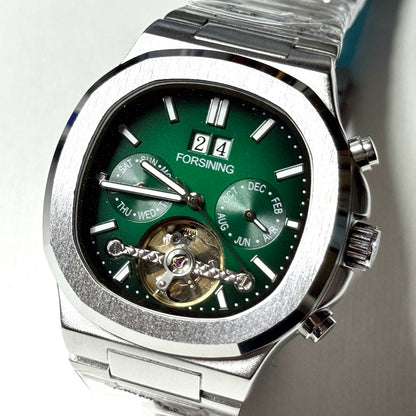 TM481 | RELOJ SKELETON FORSINING ORIGINAL PLATEADO | FOR-33, FOR-34, FOR-35