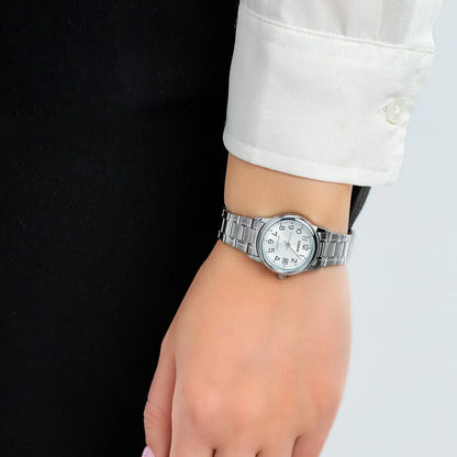 LTP-V002 | RELOJES CASIO ORIGINAL DE ACERO DORADO/PLATEADO
