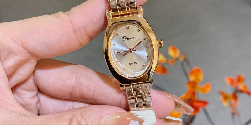 RELOJ DINIMI ACERO ORIGINAL DORADO & PLATEADO - DIN-19, DIN-20, DIN-21, DIN-28