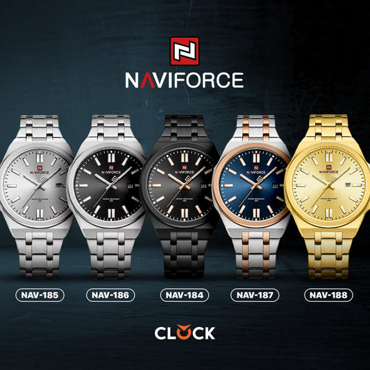 RELOJES CASUAL ELEGANTE NAVIFORCE NF9226 ORIGINALES | NAV-184, NAV-185, NAV-186, NAV-187, NAV-188