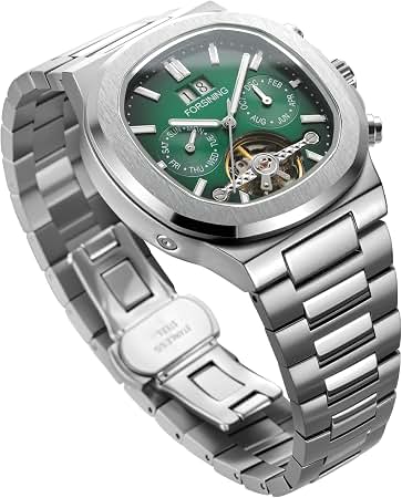 TM481 | RELOJ SKELETON FORSINING ORIGINAL PLATEADO | FOR-33, FOR-34, FOR-35