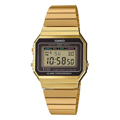 RELOJ_CASIO_ORIGINAL_VINTAGE_A700W-1ADF_PLATEADO_CAS-144 Unisex