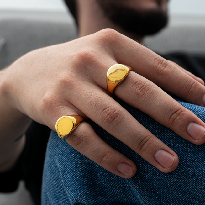 ANILLO BENGALA DORADO | RIN-50 (4)