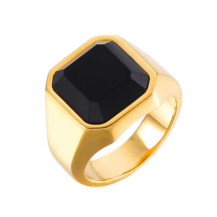 ANILLO CLASSY PLATEADO I DORADO | RIN-07 I RIN-28 PARA  HOMBRE
