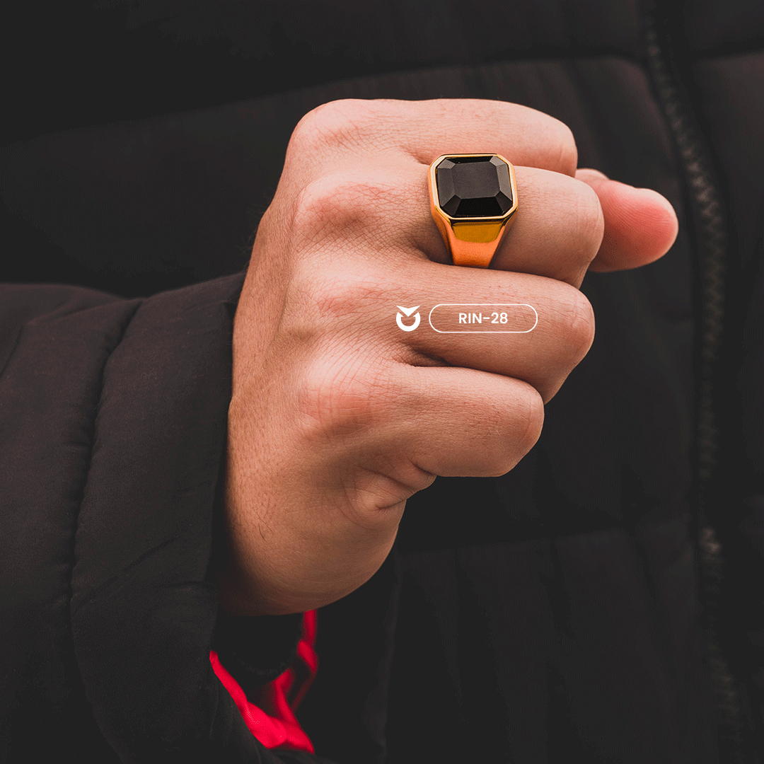 ANILLO CLASSY PLATEADO I DORADO | RIN-07 I RIN-28 PARA HOMBRE