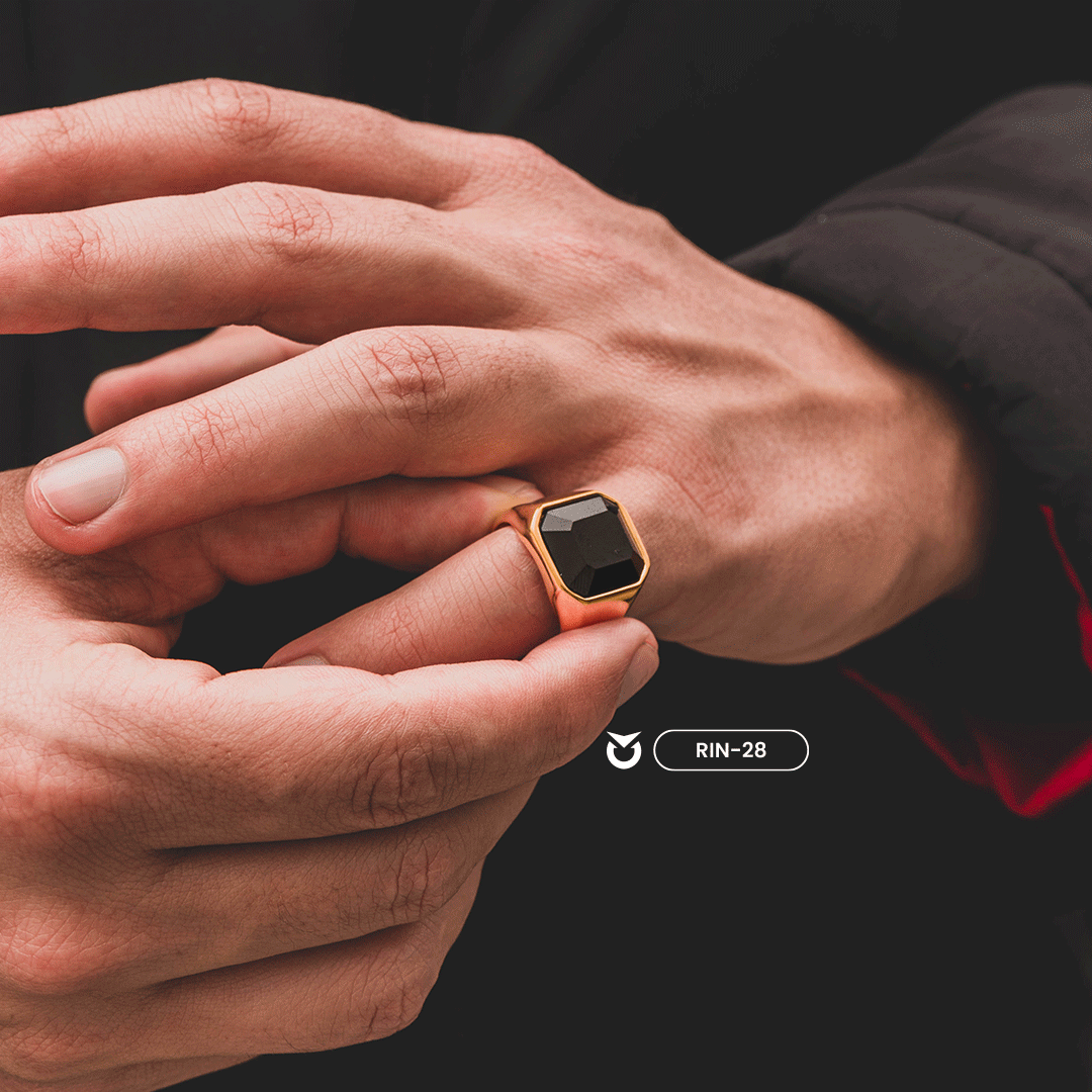 ANILLO CLASSY PLATEADO I DORADO | RIN-07 I RIN-28 PARA HOMBRE