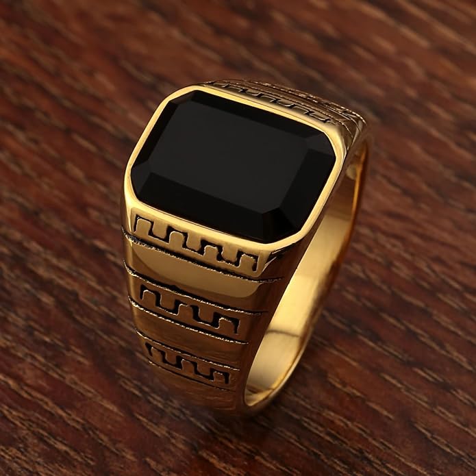 ANILLO GOD REALNESS - DORADO Y PLATEADO | RIN-66 / RIN-67 (3)