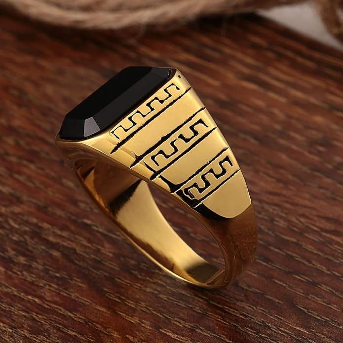ANILLO GOD REALNESS - DORADO Y PLATEADO | RIN-66 / RIN-67 (4)