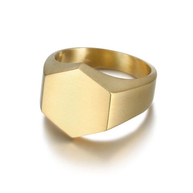 ANILLO HEX UNIK DORADO PLATEADO NEGRO | RIN-35 I RIN-36 I RIN-37