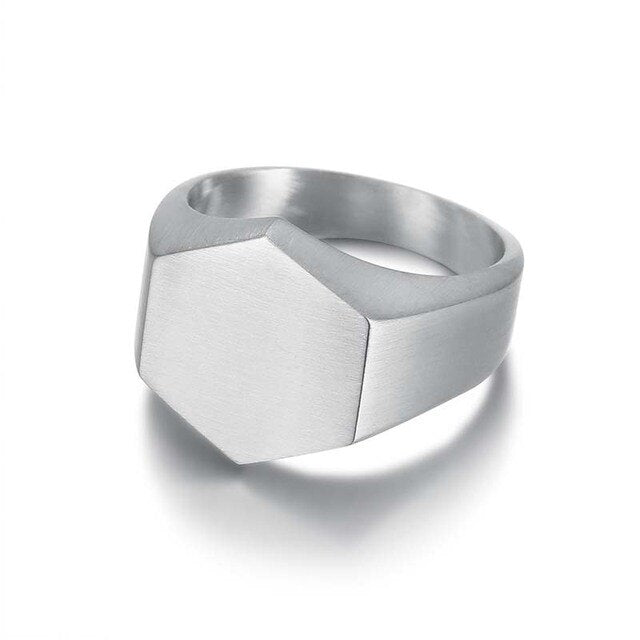 ANILLO HEX UNIK DORADO PLATEADO NEGRO | RIN-35 I RIN-36 I RIN-37