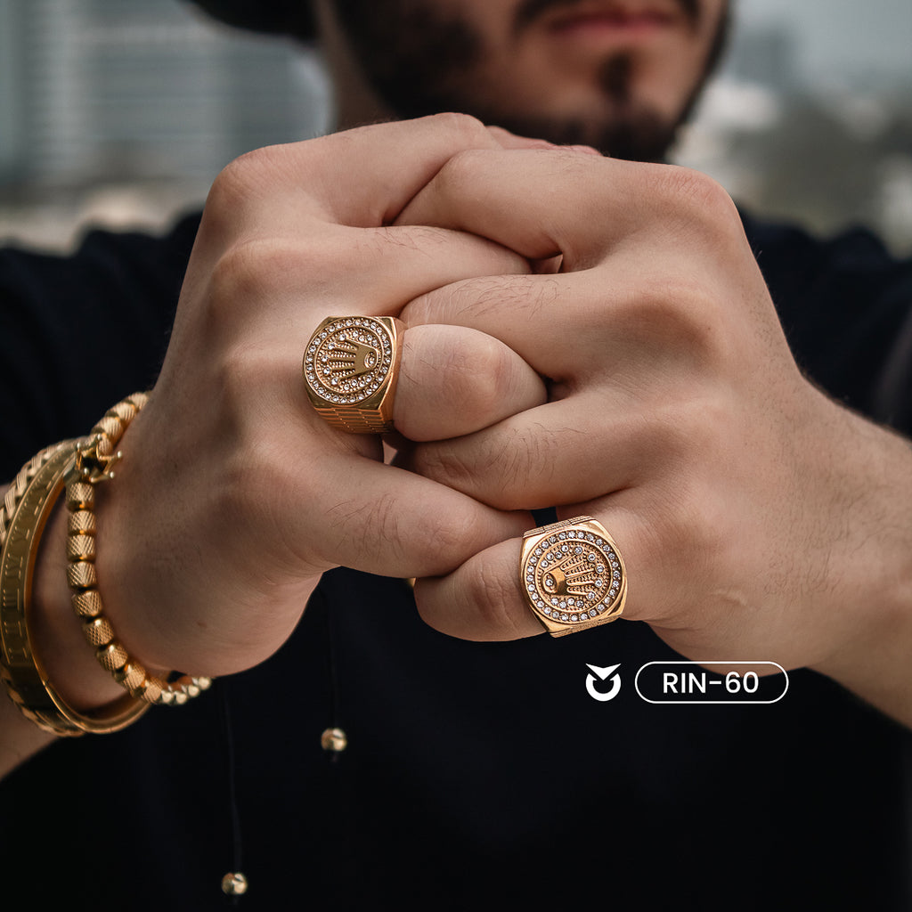ANILLO KING OF KINGS DORADO | RIN-60 (4)