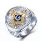 ANILLO MASON PLATEADO PARA HOMBRE | R-27 R-62 R-59 R-43